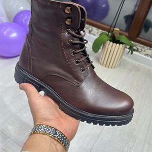 Эксклюзивные Берцы Натуральная кожа с натуральным