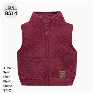 Качественные стеганые жилеты для детей от 6 до 36 месяцев - оптовая продажа