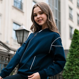 YASINA KIDS Зип бомбер Ткань дорогой качественный