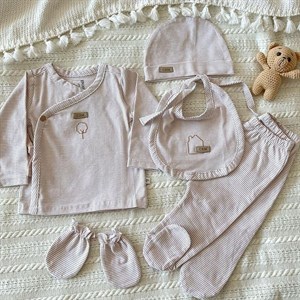 Комплект для новорожденных Универсальная полосатая