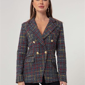 В наличии шикарные твидовые пиджаки Турция Размеры