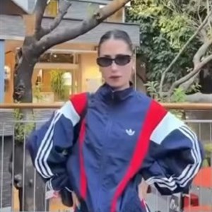 Спортивный костюм оверсайз из плащевки с сеткой внутри — производство Гуанчжоу