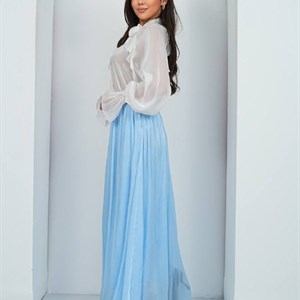 Юбка из органзы — легкая нежная, размер S/M, INDA collection