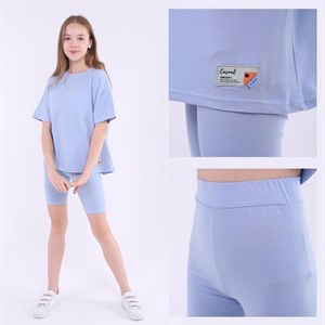 БАЗОВЫЕ ОДНОТОННЫЕ ДВОЙКИ ВЕЛОСИПЕДКА С ФУТБОЛКОЙ