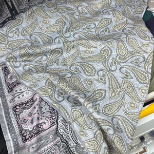 Двусторонние женские платки 90×90 из хлопкового кашемира — Китай