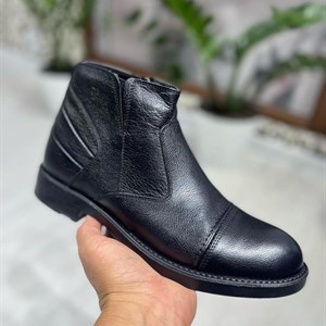 Эксклюзивные Сапоги Натуральная кожа с евро мехом