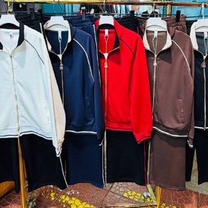 Спортивный хлопковый костюм-двойка оптом и в розницу — размеры XL–3XL