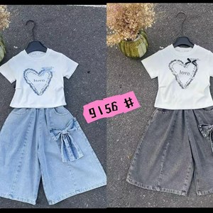 Летние двойки с шортами оптом - низкие цены на детскую одежду в Бишкеке