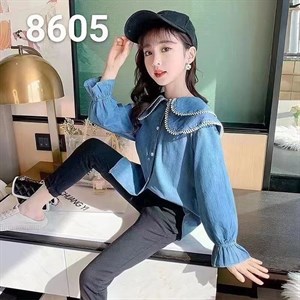 В наличии рубашка джинса варёнка Весна лето Размер