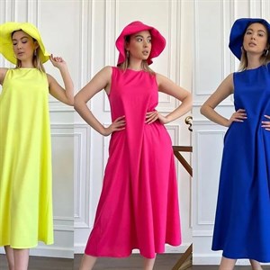 Сарафан шляпка Размер стандарт Ткань лён Цена 400сои