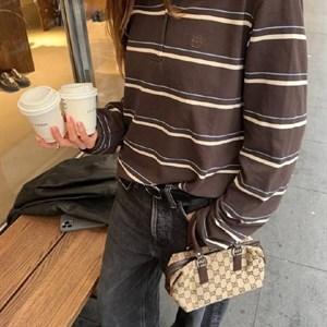Женская одежда из 100% хлопка в цветную полоску — плотная ткань, 980 сом
