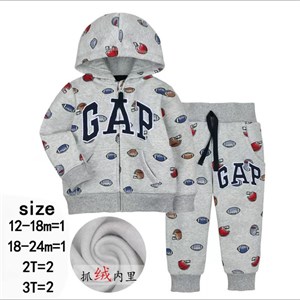 Спортивка Гап с начесом размер 1 3лет в линии 6шт