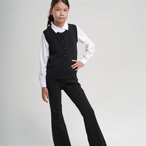 Стильные и модные школьные жилеты для девочек и подростков