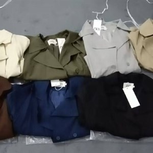 Женский тренч в стиле Zara, размеры S–M, 6 расцветок