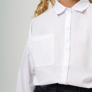 Красивая рубашка оверсайз Sasha Мы знаем все о комфорте