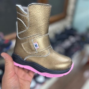 Шикарные Ботинки и сапоги для Детей получили Натуральная