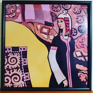 Картина в раме Размер 60 на 60 см