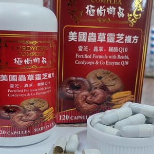 Соединение американского кордицепса с ганодермой Комплексная