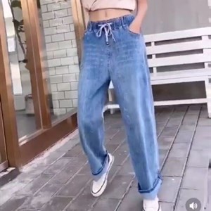 Модель 21020 Джинсы стрейч Осень Два в одном килоты