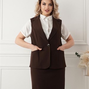 Модный двойка-костюм в больших размерах | Женская одежда от производителя