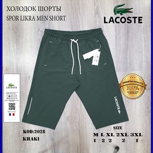 Лето без компромиссов: идеальные брендовые шорты LACOSTE