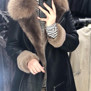 Дубленка натуральная овчина цена 370 размеры S M