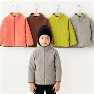 Флисовая толстовка для детей 5-10 лет - Тёплая и Мягкая Одежда