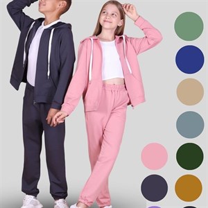 Базовые спортивные костюмы УНИ МАЛЬЧИК ДЕВОЧКА Ткань