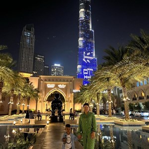 Ночной Дубай прекрасен