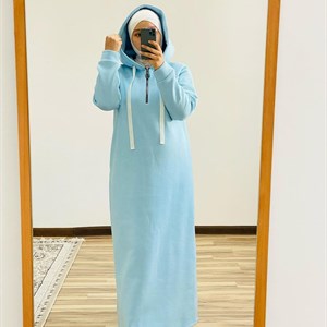       Теплые худи платья на груди рабочий замок  