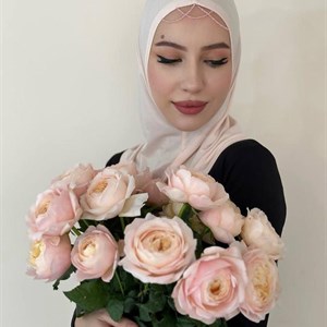 Нарядная балаклава бисером Качеля Ручная работа Ткань