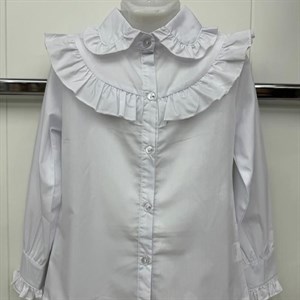 SEZIM KIDS     ТОЛЬКО ОПТОМ БЕЛЫЕ БЛУЗКИ ФАБРИКА