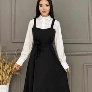 42 44 46 48 размер Школьный сарафан Для заказа 996705084506