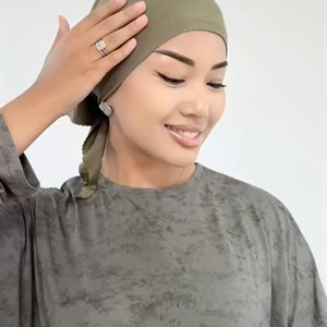 Косынка для дома из турецкого трикотажа - оптом и в розницу