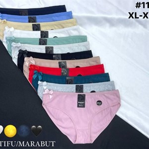 Антифу/Марабут нижнее белье: 12 цветов, XL–XXL–XXXL, 12 шт в упаковке