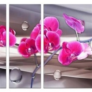 Модульная картина из трёх частей Размер 80 на 140