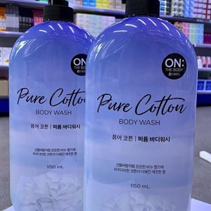 Гель для душа On the body Pure cotton Теплый мускусный