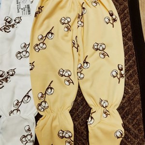 Ползунки ткань хб интерлок размеры на 1 3 3 6 6 9