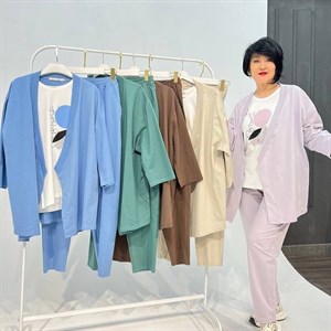 НОВИНКА Тройка ЯПОНИЯ ткань кардиган и брюки двунитка