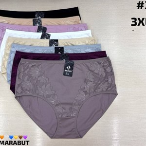 Женское нижнее бельё оптом, артикул 3031 — 8 цветов, размеры 3XL–5XL