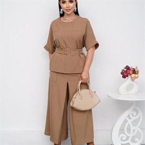   Двойка юбка брюки  Размерный ряд 42 48  Контакты