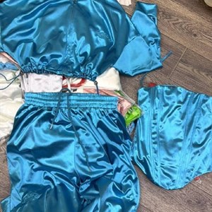 Трёхпредметный комплект с корсетом — стильные цвета, JR collection