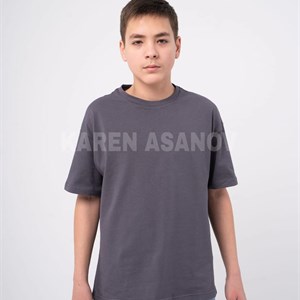 Однотонные оверсайз футболки Karen Asanov размеры