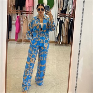 Получили вот такую двойку Размер S M L Ткань Штапель