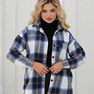 Всеми полюбившиеся теплые удлиненные рубашки oversize