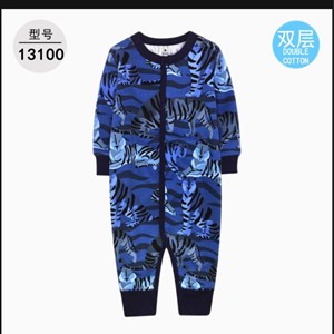 Ромпер двухслойный из хлопка для малышей | Оптовые детские товары в Бишкеке