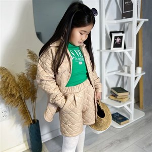 Шикарная стеганая двойка Размер 36 42 производстодетскойодежды