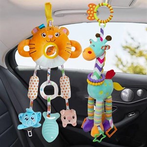 Самый большой выбор подвесных игрушек в коляску машину