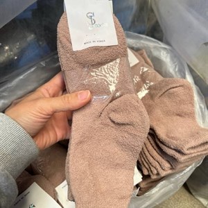 Корейские носки из пенки оптом, размеры 36–41, упаковка 5 штук