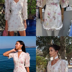 Летние платья из тенселя в комплекте с чокером • TALANTOVA collection